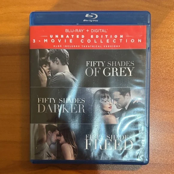 Fifty Shades 3-Movie Collection Blu-Ray + Digital - Picture 1 of 9